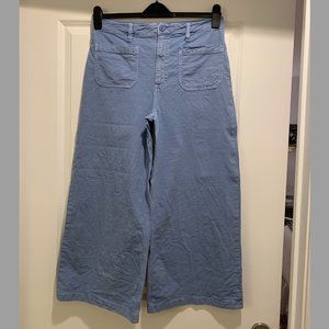 J.Crew TALL 'Point Sur' Wide-leg Crop Pant